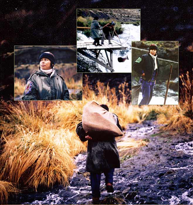 Pictures of Susana fishing